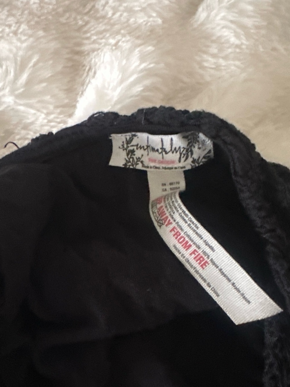 Free People Black Lace Backless Slip Dress - Picture 4 of 4